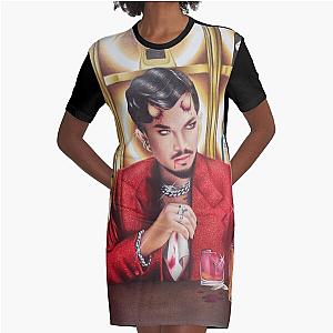 adam lambert Graphic T-Shirt Dress