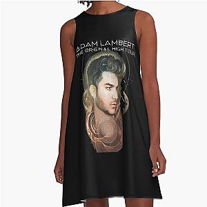 Adam Lambert tour merch   A-Line Dress