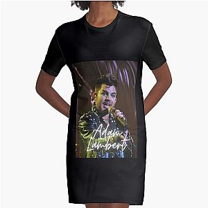 Adam Lambert - Queen   Graphic T-Shirt Dress