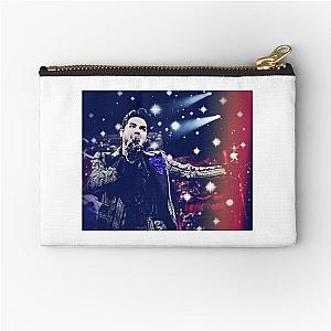 Adam Lambert with Sparkles  Zipper Pouch