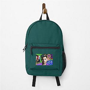 Rock glam musician Adam Lambert   Backpack