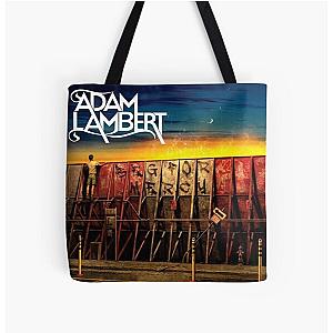 Adam Lambert Beg for mercy All Over Print Tote Bag