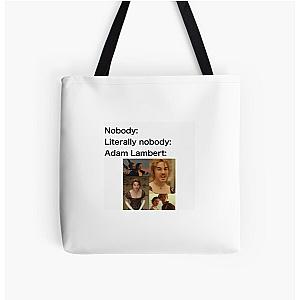 Adam Lambert meme All Over Print Tote Bag