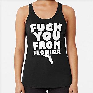 A Day To Remember Fuck You From Florida   Racerback Tank Top