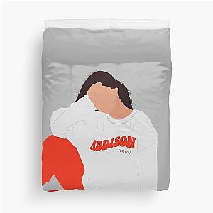 Addison Rae Drawing Duvet Cover