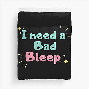 I Need a Bad Bleep Addison Rae Funny & AddisonRae Tiktoker Fan Gifts Trending Design Duvet Cover