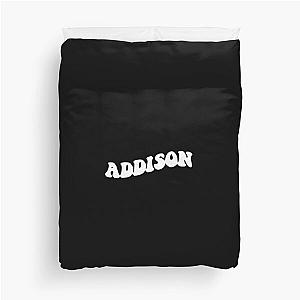 Addison Rae HD Logo Duvet Cover