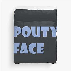 pouty face by addison rae Duvet Cover