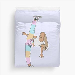 Addison Rae Drawing Duvet Cover