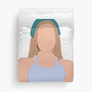 Addison rae paint sticker Duvet Cover