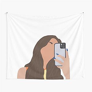 Addison rae selfie Tapestry