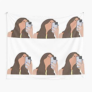 Addison rae selfie Tapestry