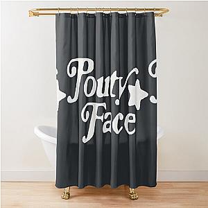 Pouty Face- Addison Rae Shower Curtain