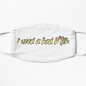 bad b*tch addison rae lyric Flat Mask