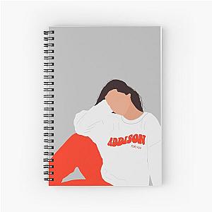 Addison Rae Drawing Spiral Notebook