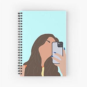 Addison rae selfie Spiral Notebook