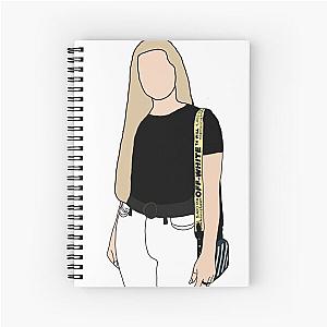 Addison Rae design Spiral Notebook