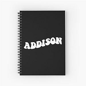 Addison Rae HD Logo Spiral Notebook