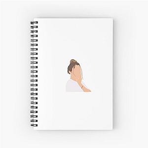 addison rae drawing  Spiral Notebook