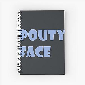 pouty face by addison rae Spiral Notebook