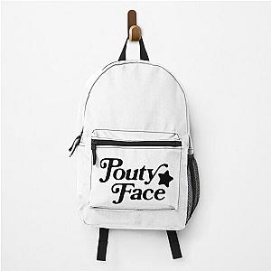 Addison Rae Pouty Face Black Backpack