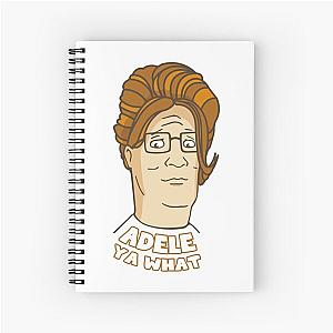 Hank Hill as Adele Spiral Notebook