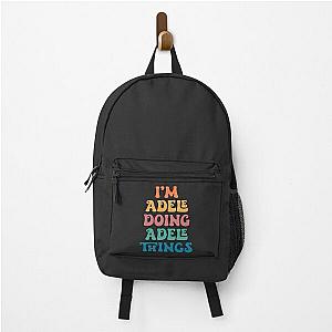 Adele Funny Retro First Name Backpack