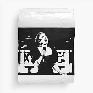 Adele Singing Duvet Cover