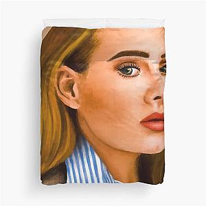 Adele Portrait - FanArt Duvet Cover