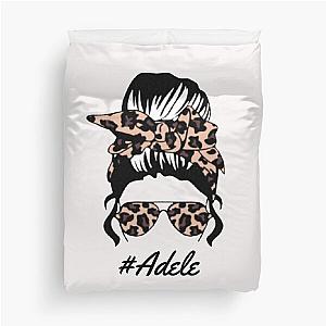 Adele Name - Messy Bun Duvet Cover