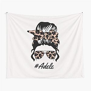 Adele Name - Messy Bun Tapestry