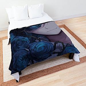 Ado Kyogen Blue Rose Comforter