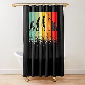 Evolution gamer cadeau humour Ado Gaming Shower Curtain