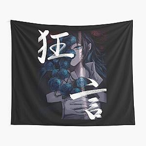 Ado Blue Flower Kyogen Tapestry