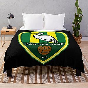 ADO Den Haag Crest Logo Throw Blanket