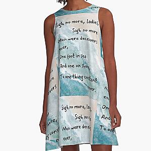 Sigh No More Much Ado A-Line Dress