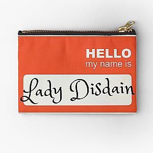 Much Ado About Lady Disdain Zipper Pouch