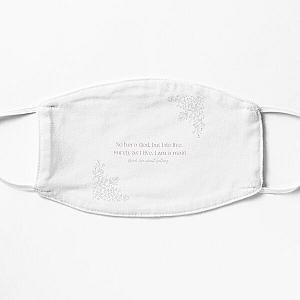 Much Ado Quote Flat Mask