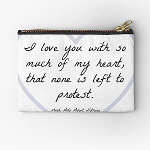 Much Ado Love Zipper Pouch