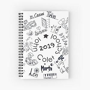 ado maitresse 6k Spiral Notebook