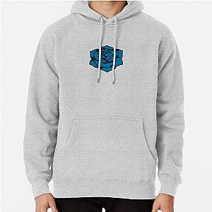 Ado Blue Rose Pullover Hoodie