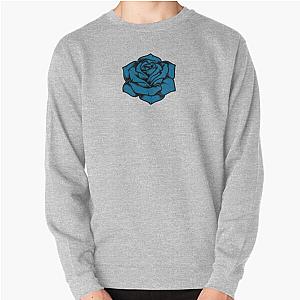 Ado Blue Rose Pullover Sweatshirt