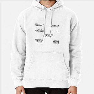 Much Ado About Nothing Quotes Pullover Hoodie