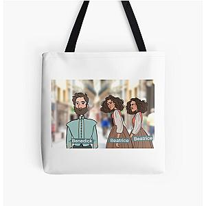 Much Ado About Benedick's Booty All Over Print Tote Bag