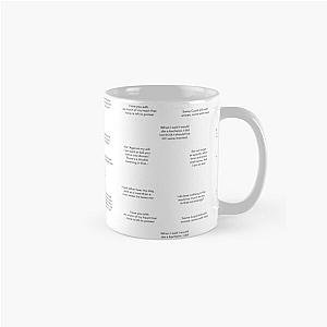 Much Ado About Nothing Quotes Classic Mug