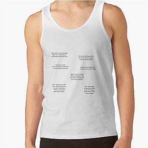 Much Ado About Nothing Quotes Tank Top