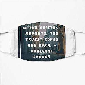 Adrianne lenker quote Flat Mask