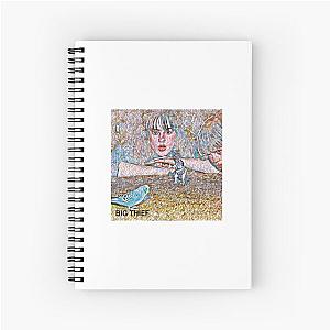 Big Thief Masterpiece - Big Thief Tour Adrianne Lenker Indie Music Spiral Notebook