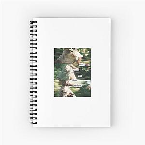 I don't wanna talk about anything Adrianne Lenker Lyrics Spiral Notebook