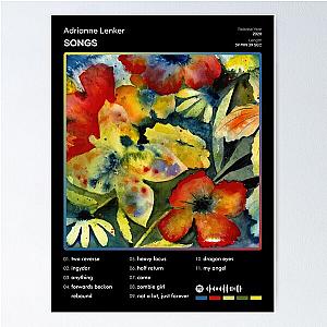 Adrianne Lenker - songs Tracklist Album Poster